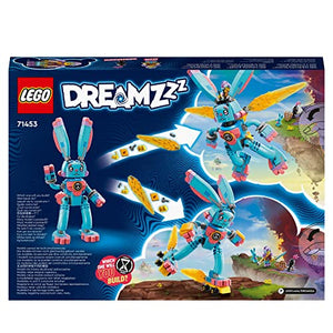 LEGO 71453 DREAMZzz Izzie e il Coniglio Bunchu, Figura di Animale Giocattolo con Pattini Costruibile in 2 Modi, Gioco Creativo Basato sulla Serie TV, Giochi per Bambini e Bambine dai 7 Anni in su