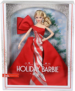 Barbie- Holiday Doll Bambola Bionda da Collezione, Giocattolo per Multicolore - Ilgrandebazar