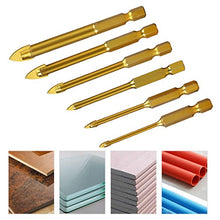 Carica l&#39;immagine nel visualizzatore di Gallery, Punta Vetro HTBAKOI Punte Trapano per Bucare Ceramica Piastrelle...