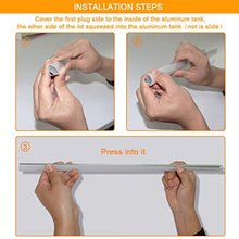 Carica l&#39;immagine nel visualizzatore di Gallery, Jirvyuk LED Profilo in Alluminio Per Luci Strip con copertina bianca... - Ilgrandebazar