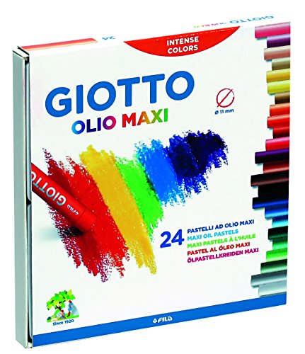 Giotto pastelli ad olio in astuccio da 24 colori