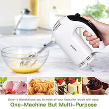 Carica l&#39;immagine nel visualizzatore di Gallery, Sbattitore Elettrico per Dolci,SURPEER Fruste Elettriche Cucina,hm Pentole...