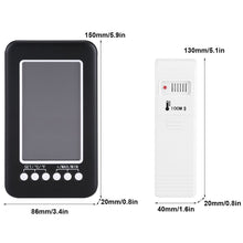 Carica l&#39;immagine nel visualizzatore di Gallery, Termometro Digitale LCD Orologio Senza Fili Trasmettitore Wireless... - Ilgrandebazar