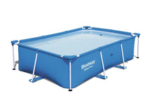 Carica l'immagine nel visualizzatore di Gallery, Bestway 56403 Piscina rettangolare fuoriterra 259x170x61 cm, Blue