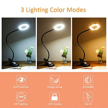 Carica l'immagine nel visualizzatore di Gallery, Lampada con Pinza,Tomshine LED da Tavolo a Clip Collo Flessibile... - Ilgrandebazar