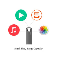 Carica l&#39;immagine nel visualizzatore di Gallery, Penna USB 32 GB, Mini Chiavetta 32 GB Impermeabile Key 32GB Gray - Ilgrandebazar