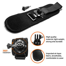 Carica l&#39;immagine nel visualizzatore di Gallery, MiPremium - Supporto da polso per GoPro Session Black Silver Hero 8 7 6 5 4...