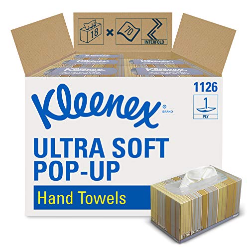 KLEENEX* ULTRA SOFT POP-UP Asciugamani intercalati 1126 - 18 scatole x 70... - Ilgrandebazar