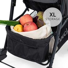 Carica l&#39;immagine nel visualizzatore di Gallery, Hauck Passeggino Shopper Neo 2 - Passeggino Compatto dalla Nascita fino a 25 kg - Passeggino Pieghevole con 2 Portabibite, Reclinabile con Finestrina - Grande Cesto Portaoggetti - Grigio