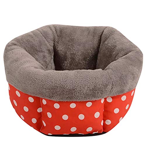 thematys Cestino in Peluche di Alta qualità 4 Diversi Colori e 3 Misure S