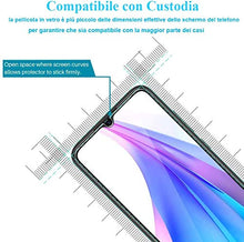 Carica l&#39;immagine nel visualizzatore di Gallery, Flysee Vetro Temperato per Xiaomi Redmi Note 8T, [3 Pezzi] Pellicola Protettiva per Xiaomi Redmi Note 8T, Anti-Graffio, Senza Bolle, 9H Durezza, Custodia Compatible, Facile da Installare