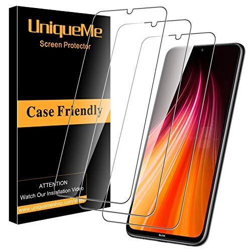 UniqueMe [3 Pezzi] Vetro Temperato per Xiaomi Redmi Note 8T Pellicola... - Ilgrandebazar