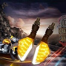 Carica l&#39;immagine nel visualizzatore di Gallery, FEZZ Frecce LED Moto Universali Indicatori Di Direzione ambra+bianco - Ilgrandebazar