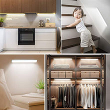 Carica l&#39;immagine nel visualizzatore di Gallery, Luce Armadio 40 LED, 4 Modalità, USB Ricaricabile, Wireless Notturna... - Ilgrandebazar
