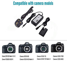 Carica l&#39;immagine nel visualizzatore di Gallery, ACK-E6 - Kit caricabatterie di ricambio per Canon EOS 70D 7D, 60D 6D,...