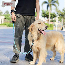 Carica l'immagine nel visualizzatore di Gallery, PETTOM Guinzaglio per Cane a Mani libere, guinzaglio 4 Piedi 120CM, Blu