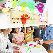 Carica l&#39;immagine nel visualizzatore di Gallery, DERAYEE 30 Pezzi Mani Appiccicose,Sticky Hands Giocattoli,Colorati Manina Appiccicosa,Gadget Compleanno Regalo Feste per Bambini