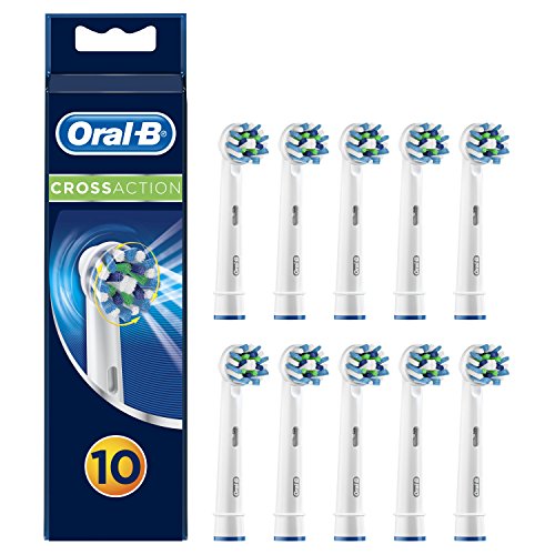 Oral-B Crossaction Testine di Ricambio per Spazzolino Elettrico, Confezione...