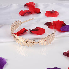 Carica l&#39;immagine nel visualizzatore di Gallery, Luoem - Fascia per capelli da matrimonio, stile alloro dea romana,... - Ilgrandebazar