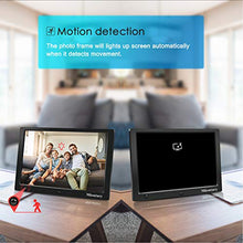 Carica l&#39;immagine nel visualizzatore di Gallery, Cornice per foto digitale, 25,4 cm, cornice schermo ad...