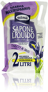 Mil Sapone Ricarica Talco - 2 Litri - Ilgrandebazar