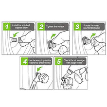 Carica l&#39;immagine nel visualizzatore di Gallery, KKmoon Sistema di Monitoraggio della Pressione dei Pneumatici per... - Ilgrandebazar