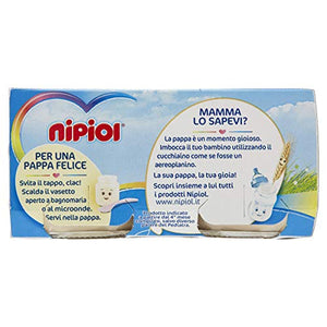 Nipiol Omogeneizzato Carne, Pollo - 24 Vasetti da 80 gr