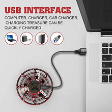 Carica l&#39;immagine nel visualizzatore di Gallery, Abree Giocattoli Volanti per Adulti e Bambini Ricarica USB Mini Drone UFO Red