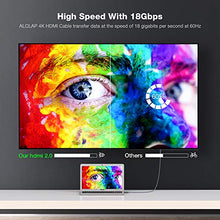 Carica l&#39;immagine nel visualizzatore di Gallery, Cavo HDMI 4k Ultra HD [2m],Cavi 2.0 alta velocità Supporta Ethernet 2m
