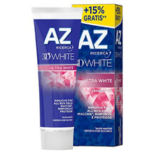 Carica l'immagine nel visualizzatore di Gallery, AZ 3DWhite Sbiancante Ultra White Dentifricio, Bianco Brillante, 75 ml