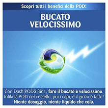 Carica l&#39;immagine nel visualizzatore di Gallery, Dash Allin1 PODS Detersivo Lavatrice in Capsule Ambra, Maxi Formato 2 x 66,...