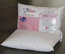 Carica l&#39;immagine nel visualizzatore di Gallery, IL GUANCIALE CULLA PILLOVE CUSCINO BABY LETTINO PURO COTONE E FIBRA...