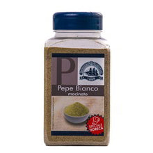 Carica l'immagine nel visualizzatore di Gallery, Pepe Bianco Macinato - 420 g - Sapore Delicato e più Dolce Rispetto al Pepe Nero ed è ideale per Insaporire Piatti aI Base di Pesce e Carni Bianche
