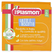 Carica l&#39;immagine nel visualizzatore di Gallery, Plasmon Merenda dei Bambini Latte e Biscotto, 24 x 120 g