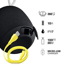 Carica l&#39;immagine nel visualizzatore di Gallery, Ultimate Ears WONDERBOOM Altoparlante Wireless Bluetooth, Resistente Nero