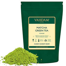 Carica l&#39;immagine nel visualizzatore di Gallery, VAHDAM, Tè Verde Matcha (25 porzioni)| 100% PURO in Polvere Matcha...