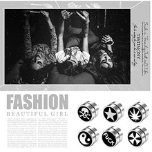 Carica l&#39;immagine nel visualizzatore di Gallery, Flongo 6 Paia 1CM Orecchini Punk Magnetici Unisex, senza buco, in... - Ilgrandebazar