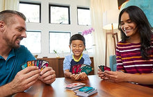 Carica l'immagine nel visualizzatore di Gallery, UNO FLIP! - Il mitico gioco di carte per tutta la famiglia in nuova elettrizzante variante, con il mazzo fronte/retro e una carta speciale FLIP, giocattolo per bambini, 7+ anni, GDR44