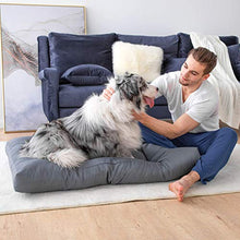 Carica l&#39;immagine nel visualizzatore di Gallery, Bedsure Cuscino per Cane Grande da Interno Impermeabile XL (110 x 90 cm) - Ilgrandebazar