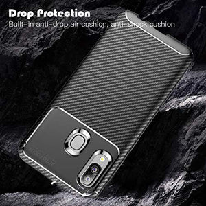 Wanxideng - Cover per Samsung Galaxy A20e + Pellicola Protettiva in Vetro... - Ilgrandebazar