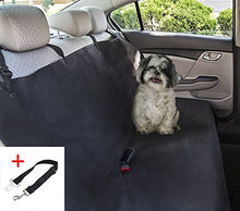 Carica l&#39;immagine nel visualizzatore di Gallery, PETTOM Coprisedile per Cani Auto Posteriore Amaca Universale Copertura Nero - Ilgrandebazar