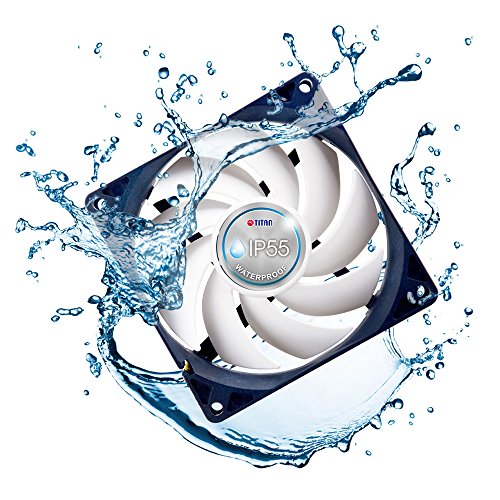 Titan- Ventola di raffreddamento impermeabile e antipolvere, 12 V DC, IP55,...