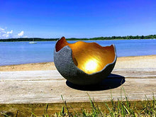 Carica l&#39;immagine nel visualizzatore di Gallery, Guscio cemento d&#39;oro - S (15 cm) - nero - Ilgrandebazar