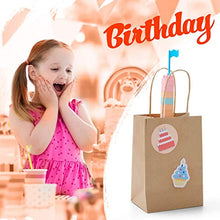 Carica l'immagine nel visualizzatore di Gallery, Switory Sacchetto Regalo Kraft 50pc, 13x9,5x20cm Borsa Shopping in Carta 50pc