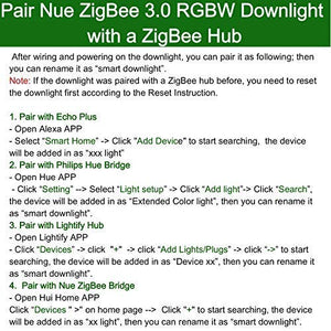 3A Smart Zigbee RGBW apparecchio da incasso per ALEXA controllo vocale e...