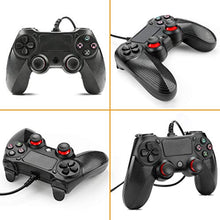 Carica l'immagine nel visualizzatore di Gallery, Controller Powcan PS4 cablato per Playstation 4 Dual Vibration...
