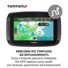 Carica l&#39;immagine nel visualizzatore di Gallery, TomTom Rider 500 Navigatore Satellitare per Moto - Mappe Europa 49 49 Paesi