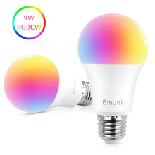 Carica l&#39;immagine nel visualizzatore di Gallery, Lampadine Alexa Led E27 WiFi Lampadina Smart,Emuni Tb95