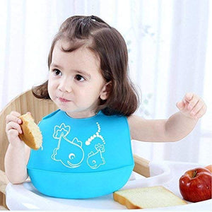 Bavaglini Silicone, Bavaglino 3pcs, Silicone bavaglini per bambini - Ilgrandebazar