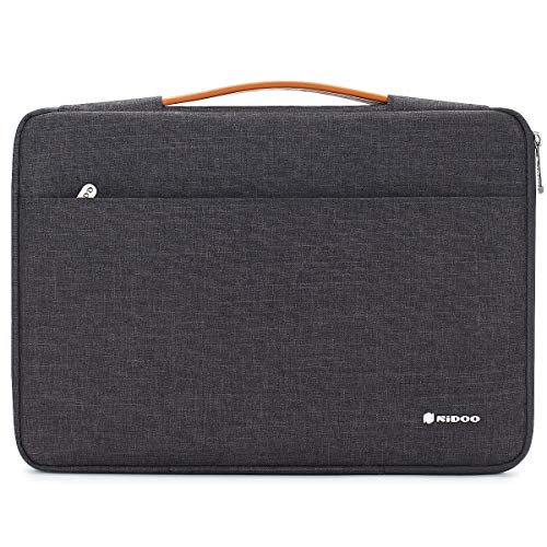 NIDOO 14 Pollici Laptop Sleeve Custodia Computer 14 Pollici, Grigio scuro